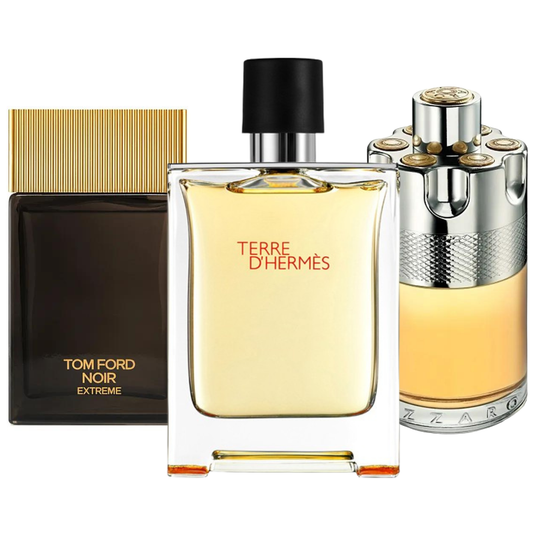 SET 3 PARFUMURI: TERRE D'HERMÈS + AZZARO WANTED + TOM FORD NOIR EXTREME 100ML